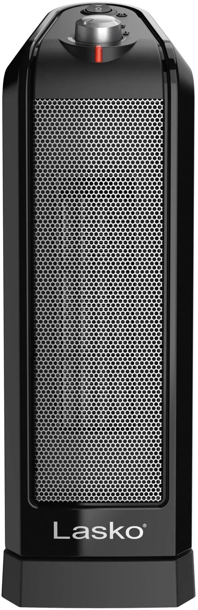 Alt view image 7 of 7 - Oscillating Ceramic Space Heater for Home with Overheat Protection, Thermostat, and 3 Speeds, 15.7 Inches, Black, 1500W, CT16450, Small, 4 Pounds