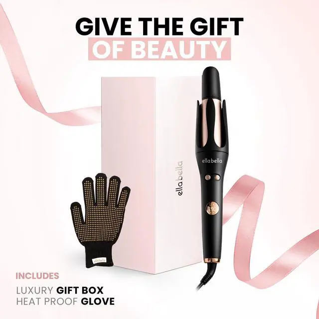 Alt view image 6 of 6 - Automatic Rotating Curling Iron Auto Hair Curlers Easy to Use Digital Display to Accurately Control Temperature Transform Your Look in Seconds Ideal for Longer Hair