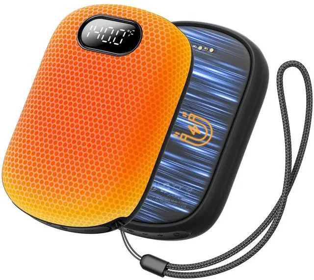 Main image of 20000mAh Hand Warmers Rechargeable 2 Pack | ±0.5°F Precision | 72-Level Smart Heating | 13.5in Full-Surface Heater | Magnetic Electric Handwarmers, Gifts for Christmas, Camping, Hunting, Golf