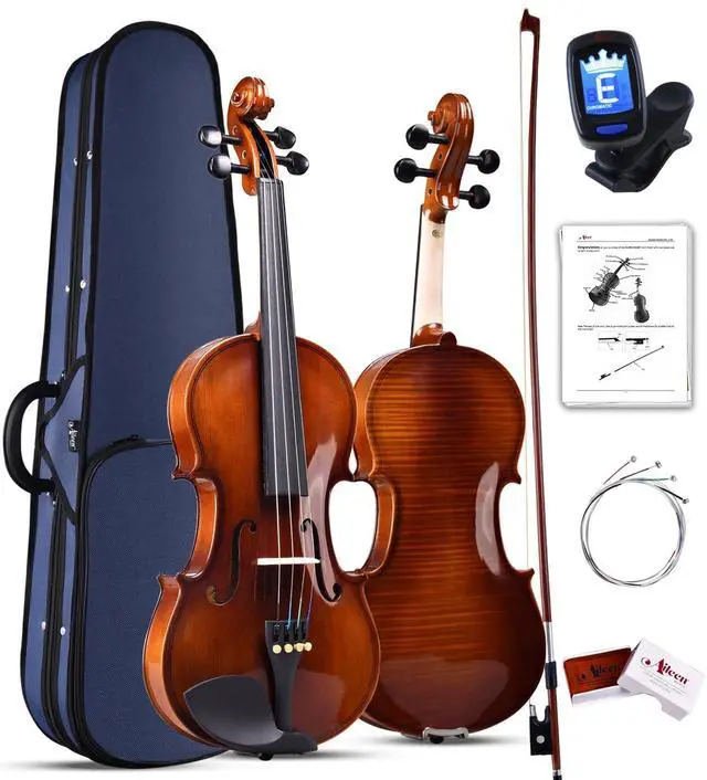 Main image of 4/4 Violin Set for Beginners, Full Size Fiddle Kit for Adults Starters and Children Teenager Students