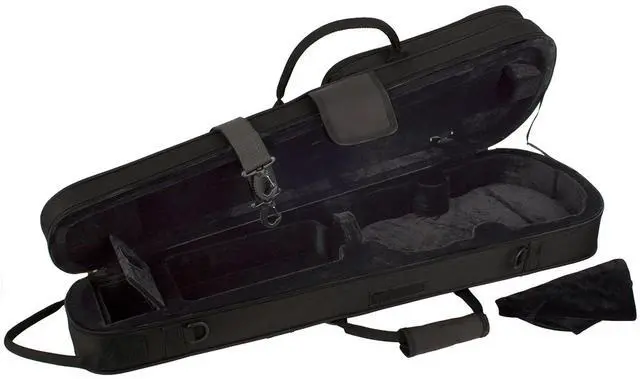 Alt view image 2 of 7 - MAX 4/4 Full Size Lightweight Violin Case, Black, Model MX044
