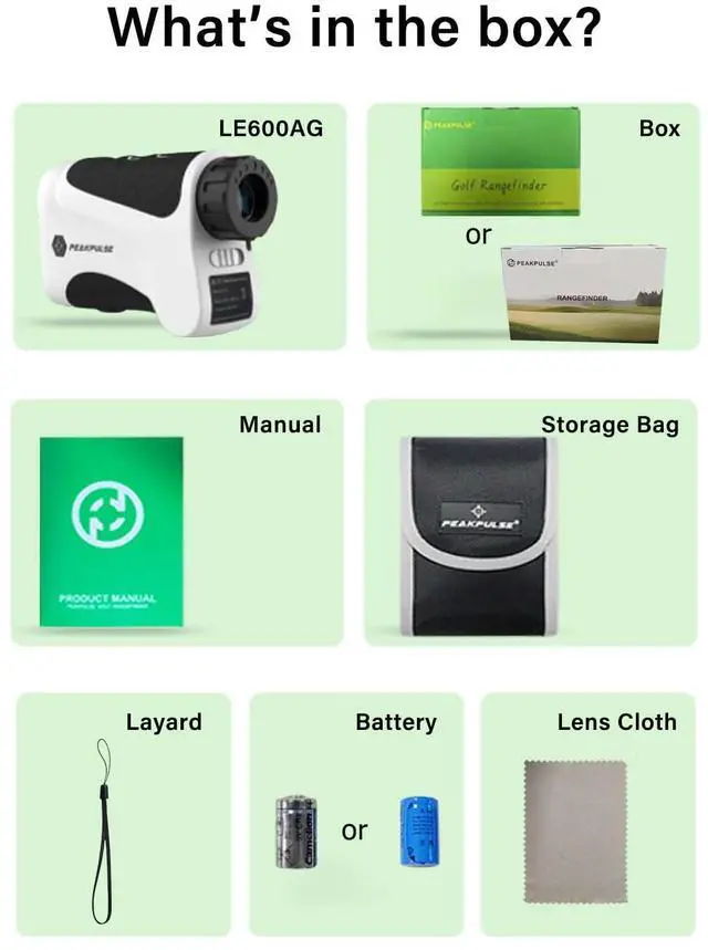 Alt view image 5 of 7 - Golf Rangefinder for Golf Range Finder Distance Finder with Slope Mode, Flag Pole Locking VibrationFast Focus System
