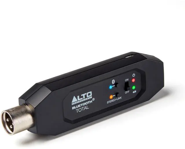 Main image of Bluetooth Total 2 XLR Equipped Rechargeable Bluetooth Receiver for Mixing Desk Audio Mixer Setups and Active PA Systems