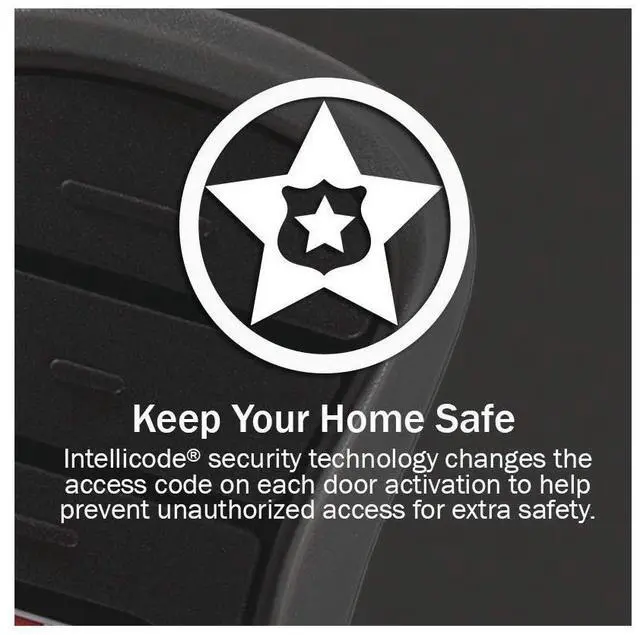 Alt view image 6 of 6 - Model GIRUD-1T Alleviates Frequency Interference in Garage Door Opener Remotes Upgrades Most Major Brands to Intellicode Security, Black