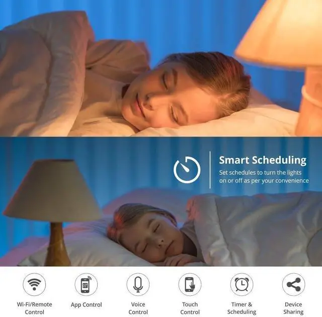 Alt view image 3 of 7 - Smart Switch 3Gang Smart Light Switch 3 Gang, 2.4Ghz in-Wall Smart Switch WiFi Light Switch Compatible with Alexa and Google Assistant, Single Pole, Need Neutral Wire