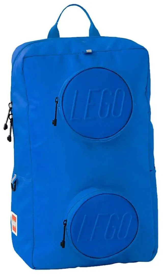 Alt view image 6 of 7 - LEGO Travel Luggage Suitcase 35L Carry-On + Backpack Set BLUE