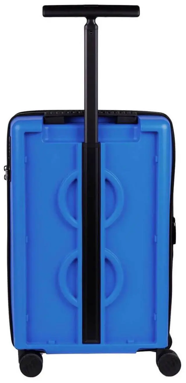 Alt view image 2 of 7 - LEGO Travel Luggage Suitcase 35L Carry-On + Backpack Set BLUE