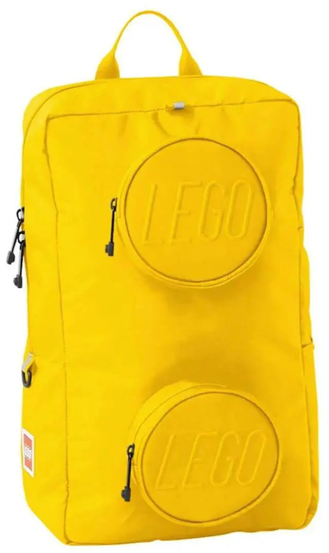 Alt view image 4 of 6 - LEGO Travel Luggage Suitcase 35L Carry-On + Backpack Set YELLOW