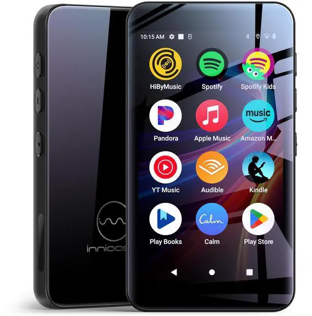 Main image of 160GB MP3 Player with Bluetooth and WiFi, MP3 Player with Spotify, Spotify Kids, Pandora, Play Store, Parental Manager App, Calm, 4" HD Full Touch Screen MP4 Music Player for Kids (Black)