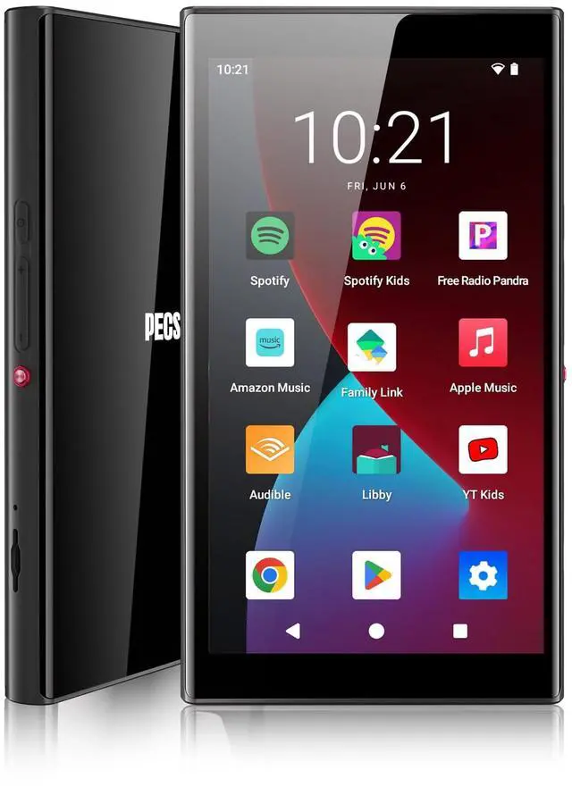 Main image of 128GB MP3 Player with Bluetooth and WiFi, 5" Touch Screen Android 14 Music Player with Play Store, Spotify, Pandora, Amazon Music, MP3 & MP4 for Kids with Libby, Audible, Up to 512GB