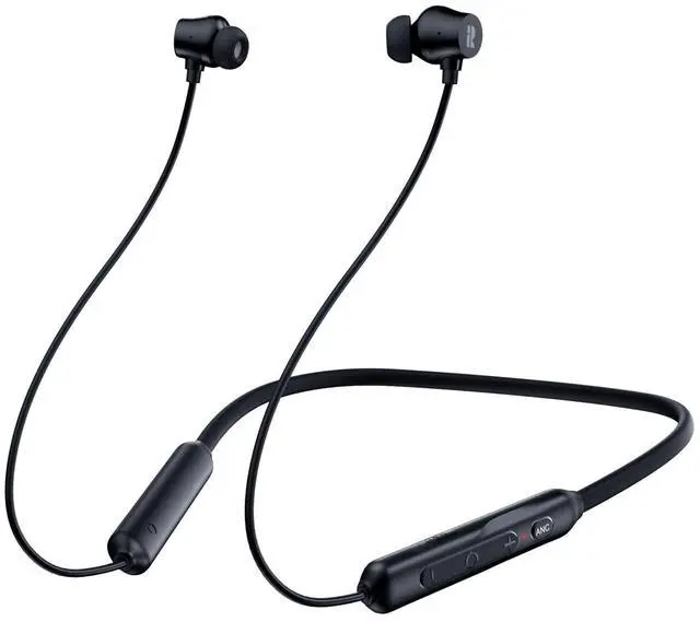 Main image of Active Noise Cancelling Headphones, Wireless In Ear Neckband Blutooth Headphones with 3 AI Mics ENC, 60Hrs Playtime, V5.3 Magnetic Earbuds, Multipoint Connection Earphones for Work/Travel/Home/Office