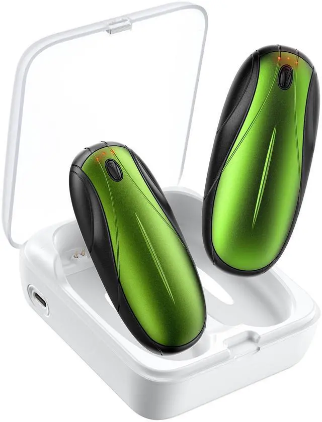 Main image of Hand Warmers Rechargeable 2 Pack, 14000mAh Electric Hand Warmers with Charging Case, Quick Charge Portable Heater,Gifts for Christmas, Winter, Outdoor, Camping, Hunting Accessories