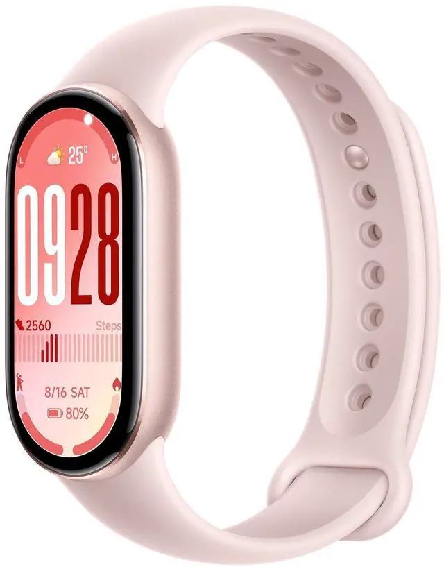 Alt view image 2 of 5 - Mi Smart Band 10 (2025) Global Version - 1.72" AMOLED Display | 21 Days Battery Life | Touchscreen, Multi-Sport Tracker, Activity Tracker, Heart Rate Monitor | BT5.4 - (Mystic Rose)