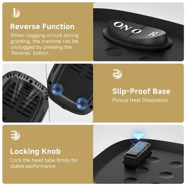 Alt view image 5 of 7 - Meat Grinder, 4-In-1 Meat Grinder Electric [2800W Max] with 3 Slice, Shred Blades,2 Blades,3 Plates,Sausage Stuffer,Kubbe Kit, for Home Kitchen Use, Stainless Steel