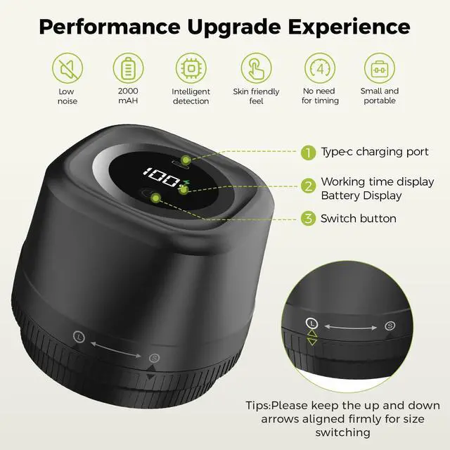 Alt view image 3 of 7 - Upgraded Electric Mason Jar Vacuum Sealer, 3-in-1 Automatic Vacuum Sealer Kit for Canning with Wide and Regular Mouth Mason Lids, Portable Mason Jar Sealer for Vacuum Bag, Gifts for Mom