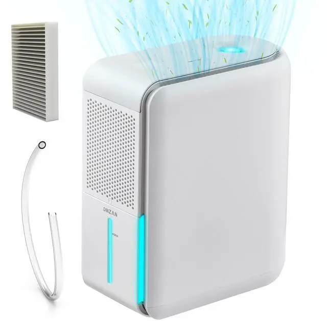 Main image of 3 in 1 Dehumidifier, Humidifier & Air Filtration & aroma diffuser combo - 39Oz, Auto Humidity Control,Quiet, 27dbmultifuctional colorful mist,for Bedroom/bathroom/home/basement/RV(350 sq.ft)