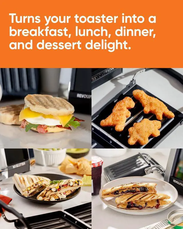 Alt view image 6 of 6 - Toastie Press (Works With All Toasters) Conveniently Toast Delicious Grilled Cheeses, Quesadillas, and Paninis in Your Toaster