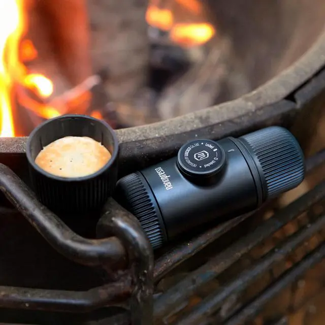 Alt view image 6 of 7 - Nanopresso Portable Espresso Maker,Upgraded Version of Minipresso, 18 Bar Pressure Ground Coffee, Small Travel Coffee Maker, Manually Operated, Perfect for Trips and Camping Outdoor