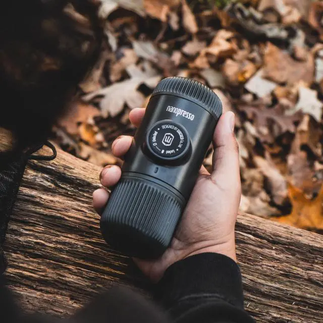 Alt view image 7 of 7 - Nanopresso Portable Espresso Maker,Upgraded Version of Minipresso, 18 Bar Pressure Ground Coffee, Small Travel Coffee Maker, Manually Operated, Perfect for Trips and Camping Outdoor