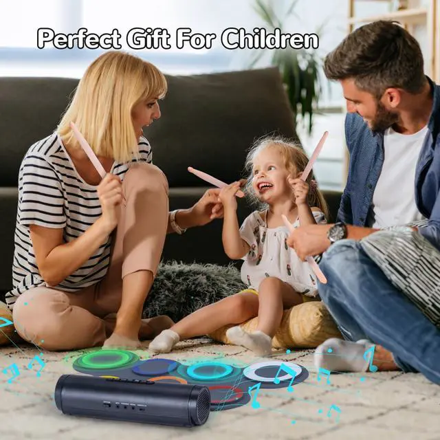 Alt view image 2 of 7 - 1 Electronic Drum Set (G3066LC)