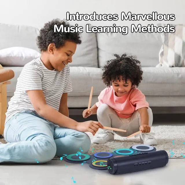 Alt view image 3 of 7 - 1 Electronic Drum Set (G3066LC)