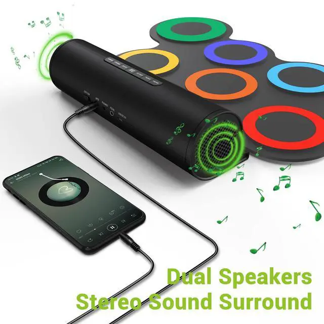 Alt view image 6 of 7 - 1 Electronic Drum Set (G3066LC)