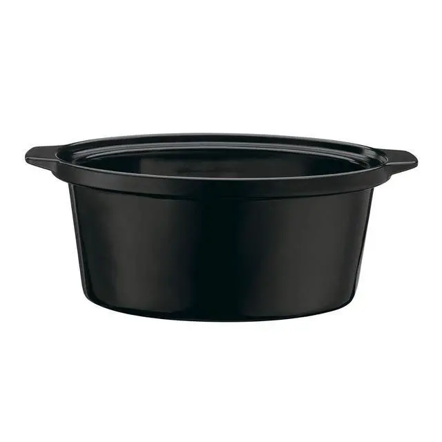 Alt view image 3 of 4 - PSC-350 3-1/2-Quart Programmable Slow Cooker, Silver, 9-1/2 in H x 9.1 in W x 12.67 in L