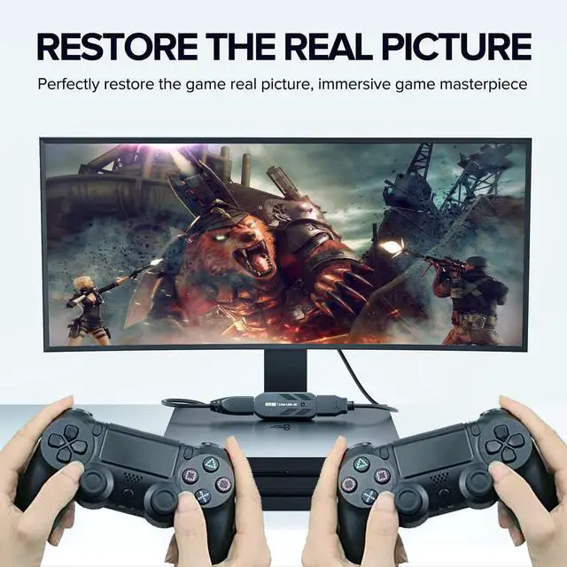 Alt view image 6 of 7 - Cam Link 4K, External Camera Capture Card, 4K30/1080p120 for Streaming and Record via DSLR, Camcorder, Actioncam, Low-Latency for Video Conferencing, Live Streaming, Gaming, on OBS, Zoom, Windows