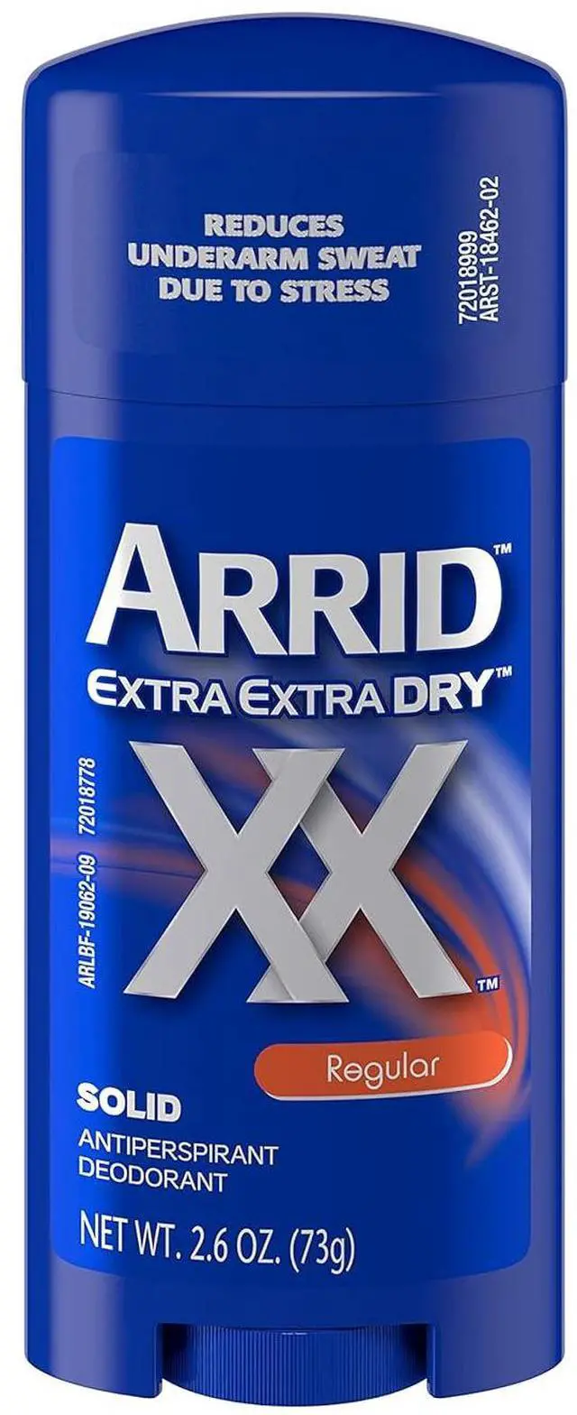 Main image of Arrid XX Antiperspirant Deodorant Solid, Regular, 2.6 oz (1-Pack)