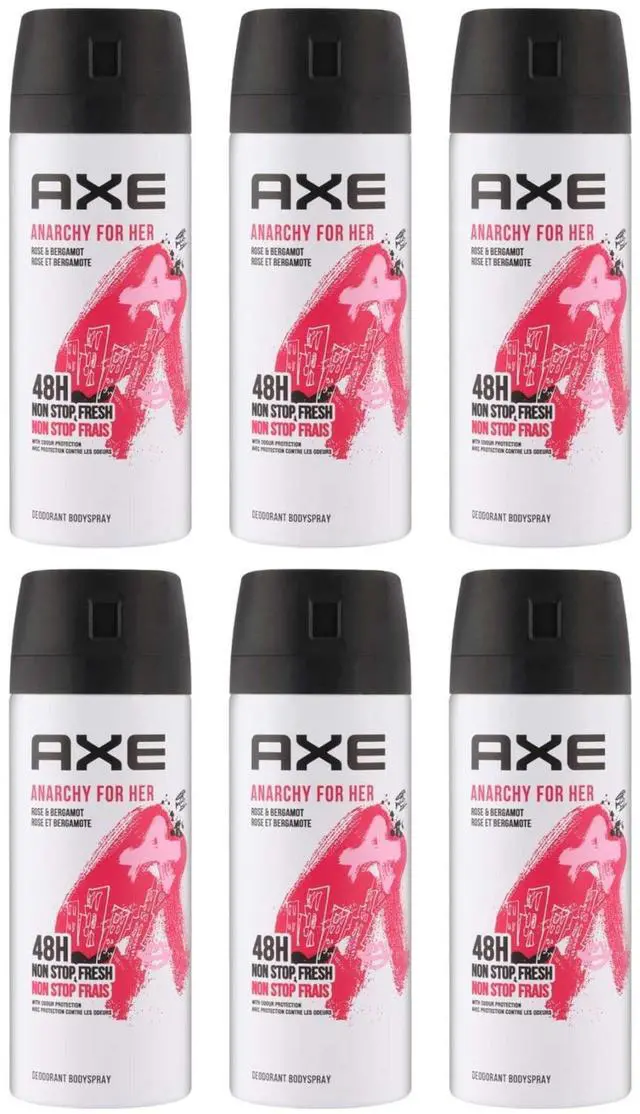 Alt view image 3 of 4 - Axe Anarchy For Her Deodorant Body Spray For Women, Rose Bergamot Scent, 5 fl oz (1-Pack)
