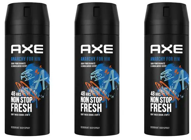 Alt view image 2 of 4 - Axe Deodorant Body Spray, Anarchy, 5.07 oz (1-Pack)