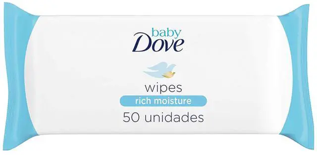 Main image of Dove Baby Wipes, Rich Moisture (1-Pack)