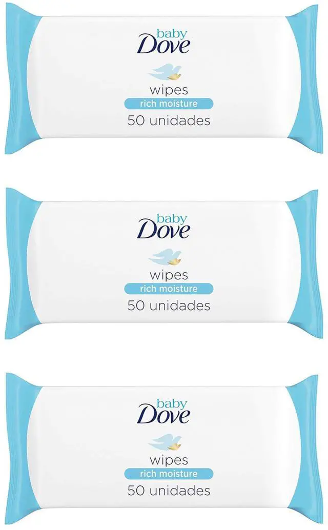 Alt view image 2 of 4 - Dove Baby Wipes, Rich Moisture (1-Pack)