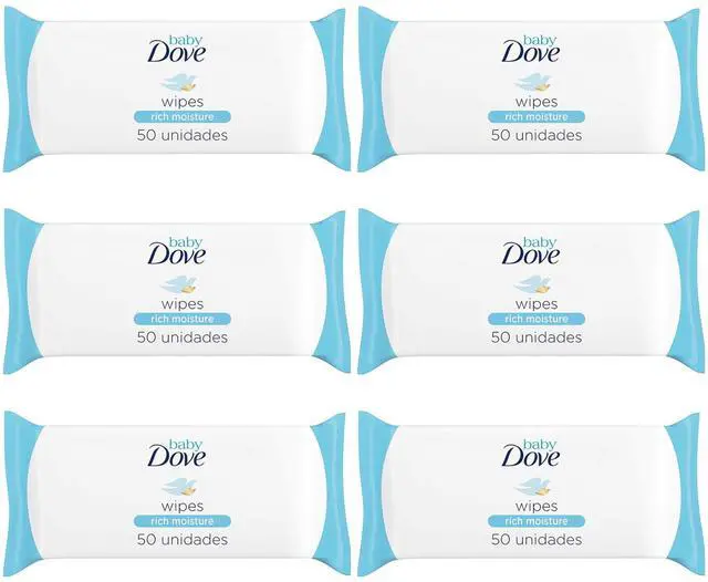 Alt view image 3 of 4 - Dove Baby Wipes, Rich Moisture (1-Pack)