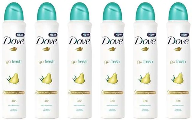 Alt view image 3 of 4 - Dove Go Fresh Antiperspirant Deodorant Spray, Pear & Aloe, 150 ml (1-Pack)