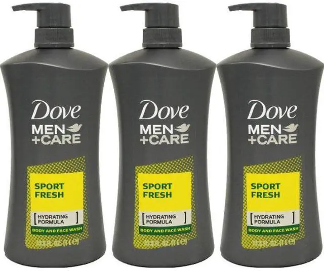 Alt view image 2 of 4 - Dove Men+Care Sport Fresh Body Wash 33.8 oz (1-Pack)