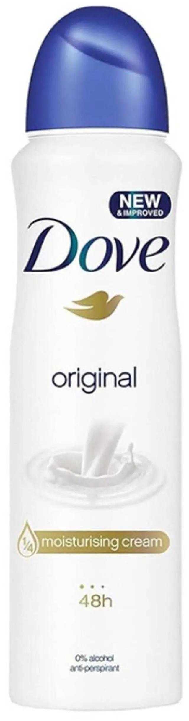 Alt view image 2 of 4 - Dove Original Antiperspirant Deodorant, 150 ml (12-Pack)