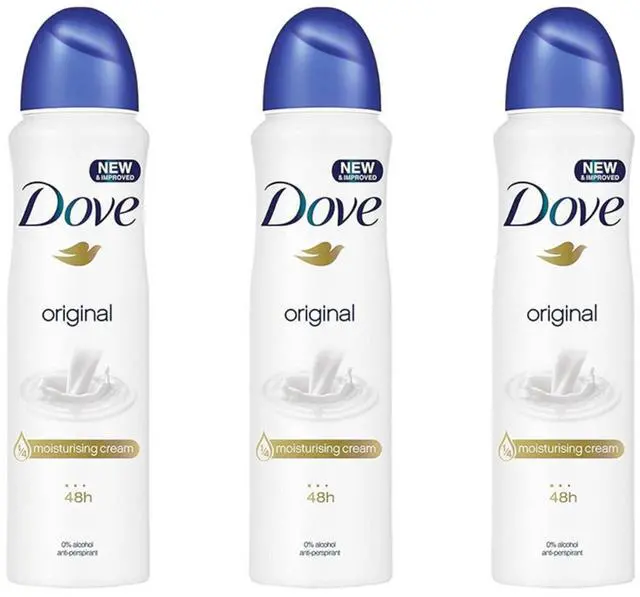 Alt view image 3 of 4 - Dove Original Antiperspirant Deodorant, 150 ml (12-Pack)
