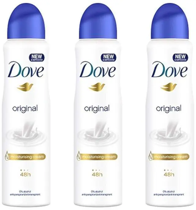 Alt view image 2 of 4 - Dove Original Moisturising Cream Antiperspirant, 150 ml (1-Pack)