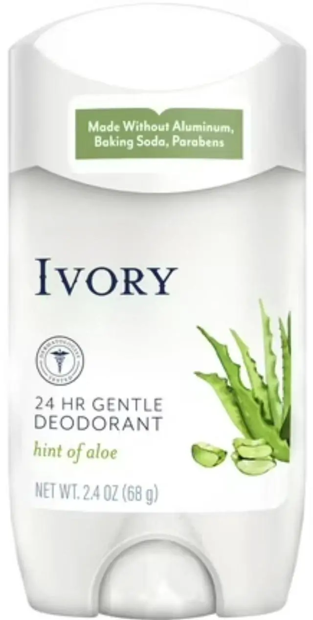 Alt view image 2 of 4 - Ivory Gentle 24HR Deodorant Aloe 2.4 oz (12-Pack)