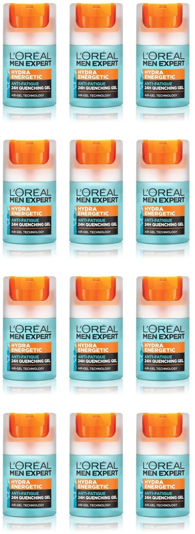 Alt view image 4 of 4 - Loreal Hydra Energetic Men Expert Quenching Gel 50 ml (6-Pack)