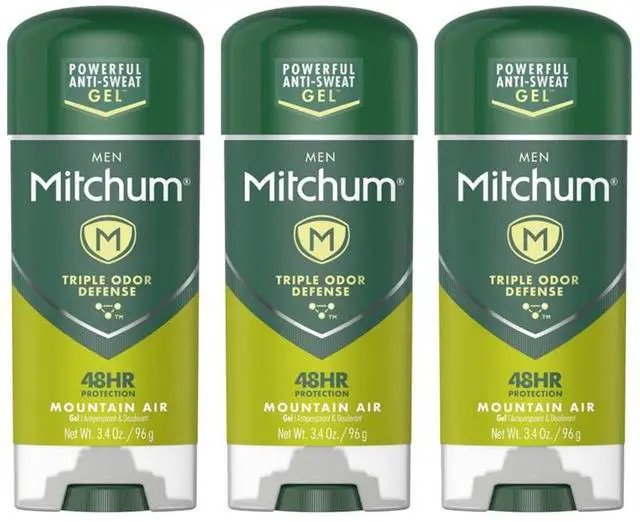 Alt view image 3 of 4 - Mitchum Mens Antiperspirant Deodorant Gel Stick, Mountain Air Scent, 3.4 oz (12-Pack / 3.4 Ounce (Pack of 1))