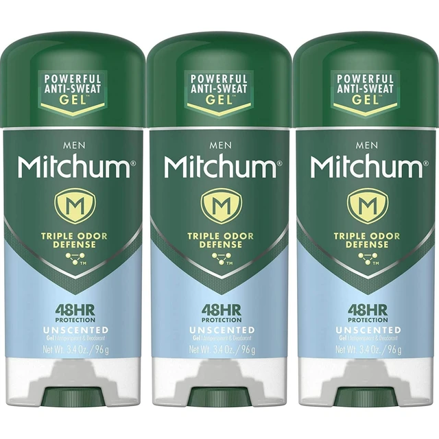 Alt view image 2 of 4 - Mitchum Unscented Gel Antiperspirant Deodorant 3.4 oz (6-Pack)