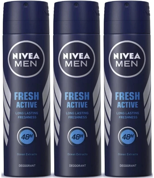 Alt view image 2 of 4 - Nivea Fresh Active Body Spray 150 ml