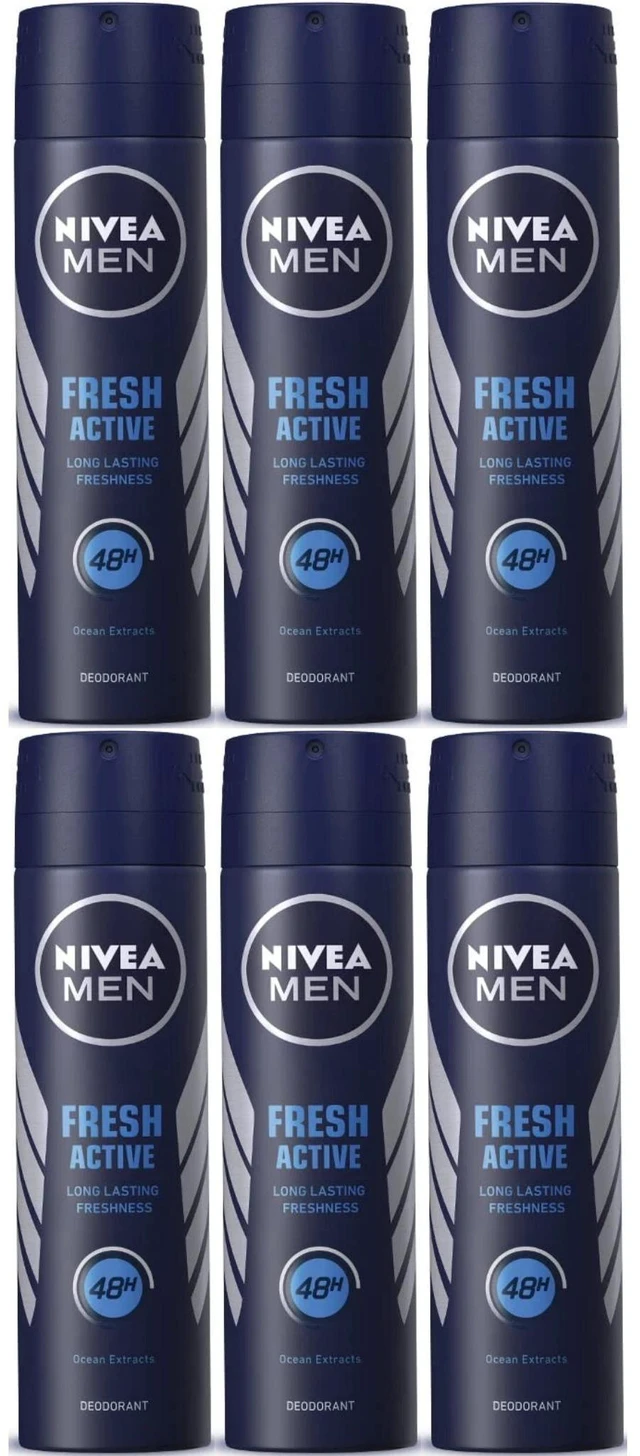 Alt view image 3 of 4 - Nivea Fresh Active Body Spray 150 ml