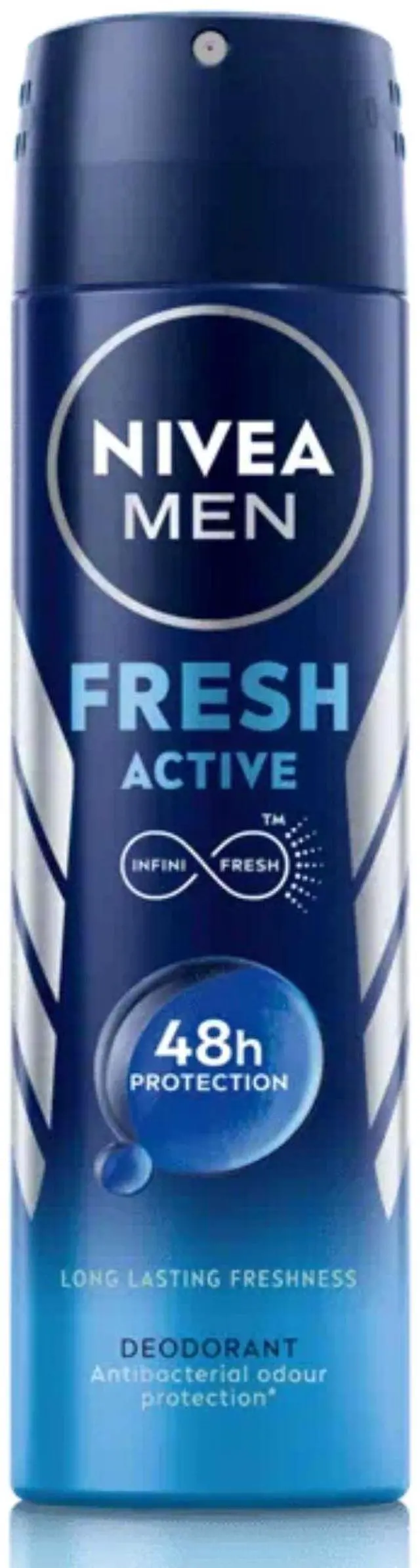 Alt view image 2 of 4 - Nivea Fresh Active Body Spray, 150 ml (6-Pack)