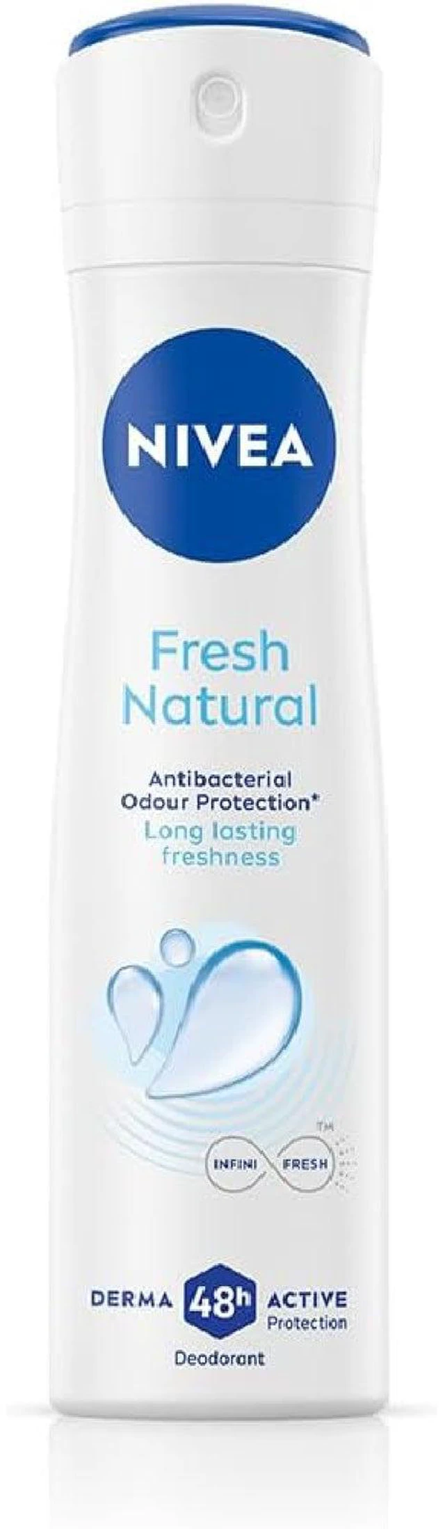 Main image of Nivea Fresh Natural Deodorant Spray 150 ml (3-Pack)