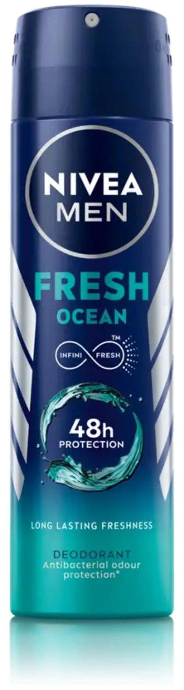 Main image of Nivea Men Fresh Ocean Deodorant Spray 150 ml (3-Pack)