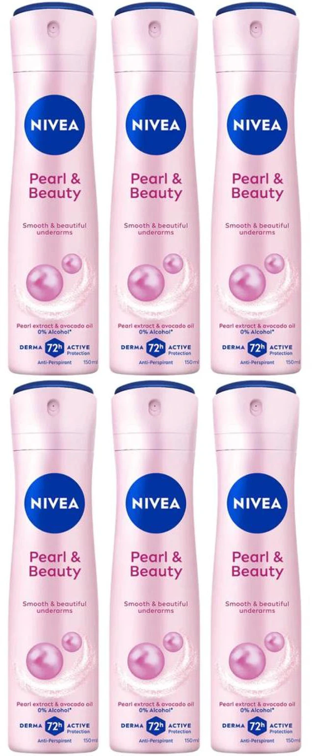 Alt view image 3 of 3 - Nivea Pearl & Beauty Spray 150 ml (3-Pack)