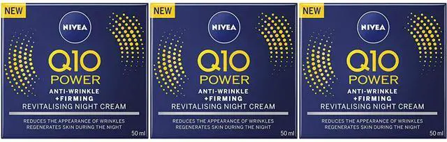 Alt view image 3 of 4 - Nivea Q10 Power Anti Wrinkle Night Cream 50 ml (6-Pack)